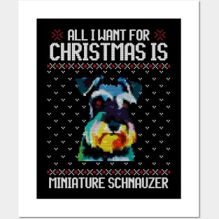 All I Want for Christmas is Great Dane - Christmas Gift for Dog Lover Posters and Art